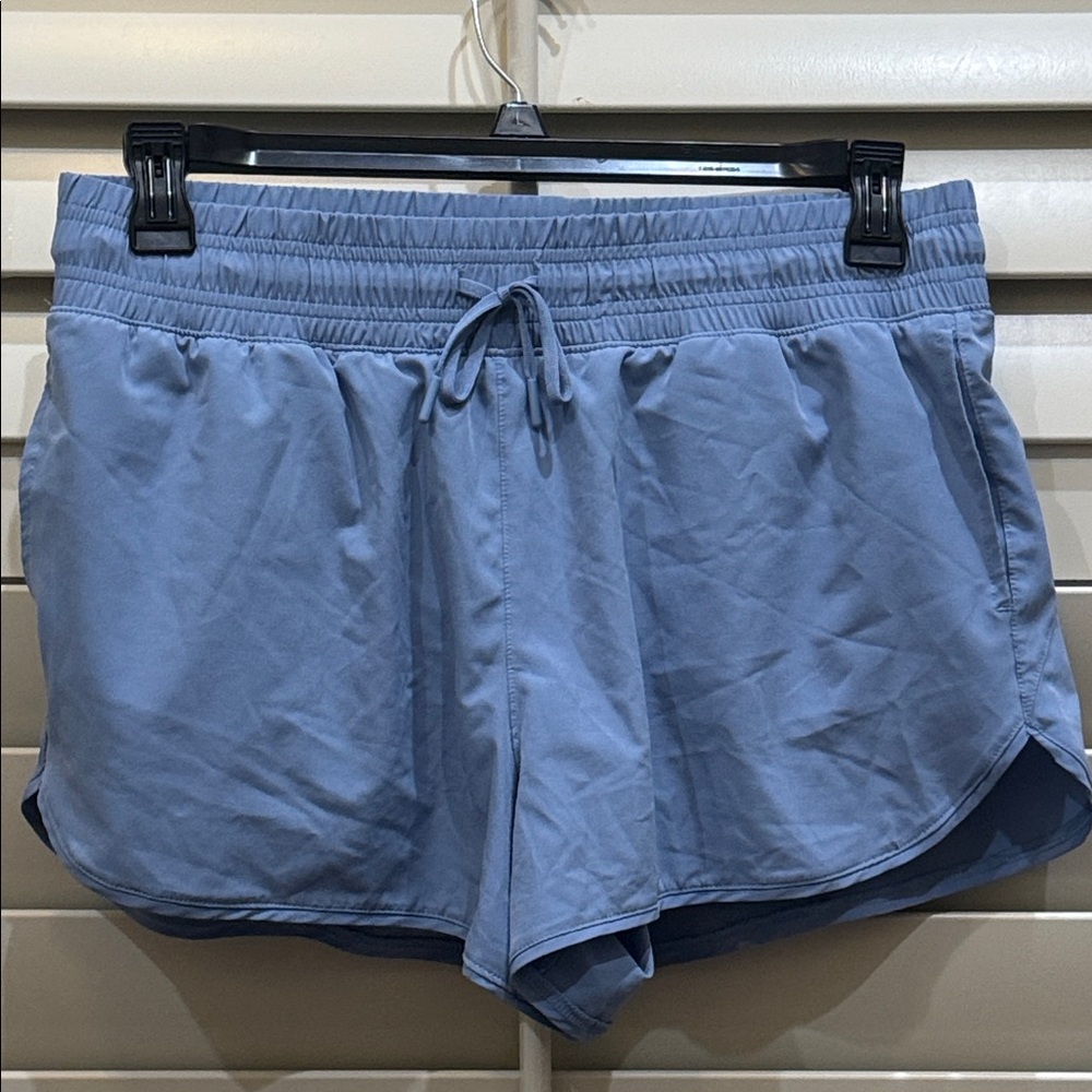 90 Degree By Reflex Light Blue Athletic Shorts